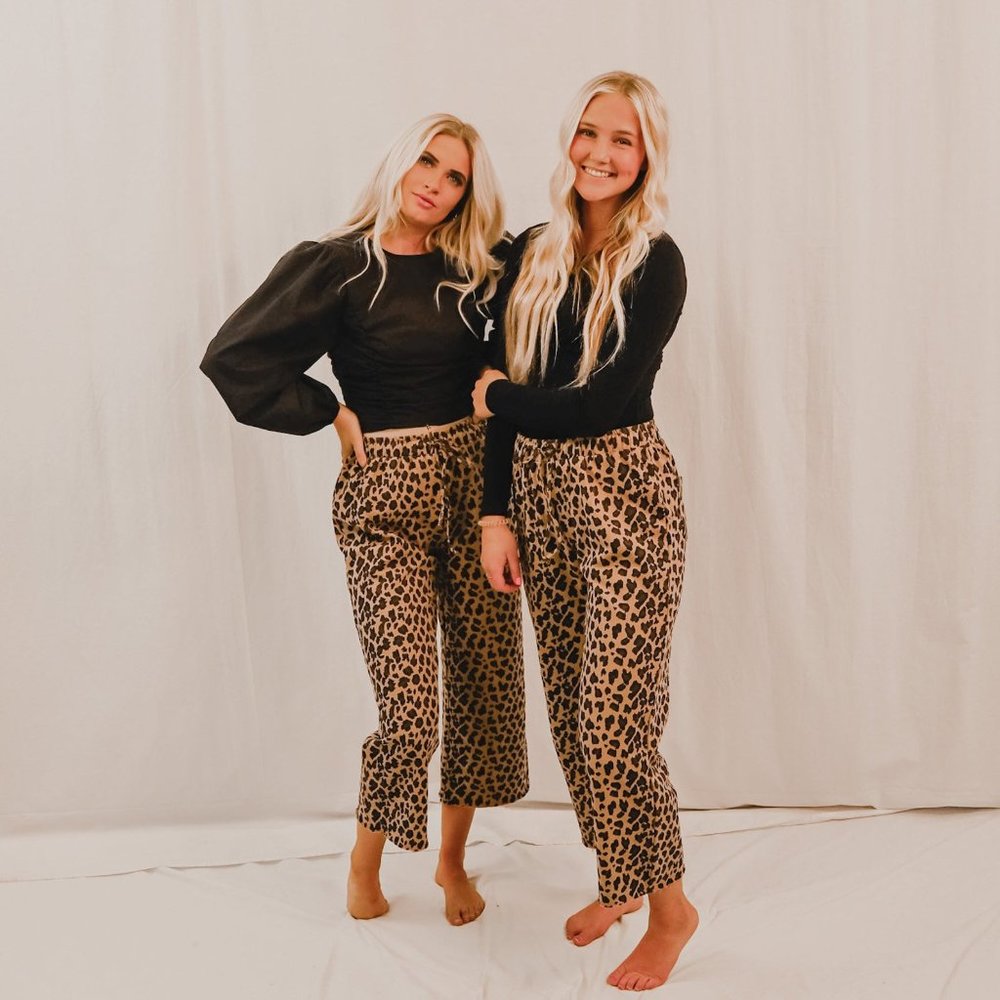 Leopard Sweat Pant